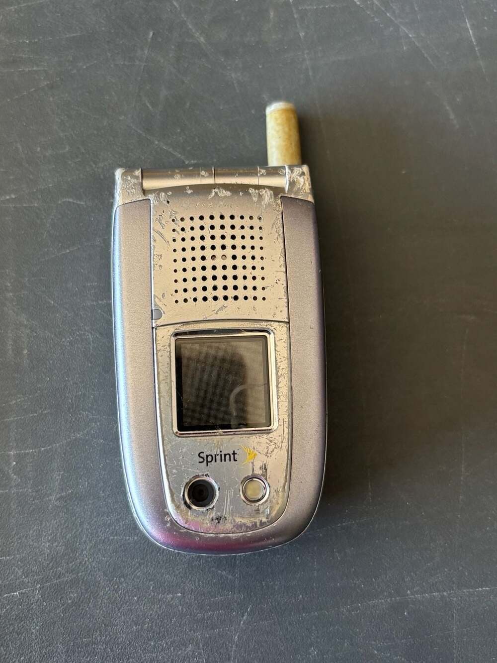 Sanyo SCP-8100 Sprint Flip Phone Vintage Cell Phone